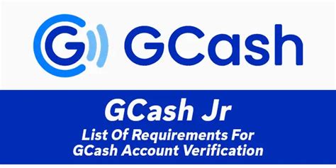 gcash jr requirements|GCash Jr – GCash.